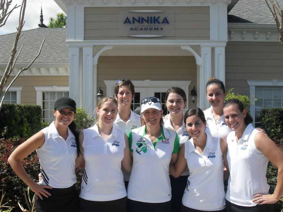 Sorenstam and the Laker golf team